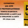 Exposition 500 ANS  DE PROTESTANTISME