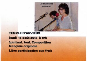 Concert Les Sarments