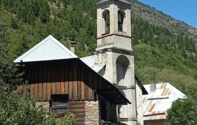 Fête des moissons aux Viollins (Freissinières)