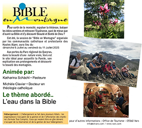 Bible en Montagne 2025