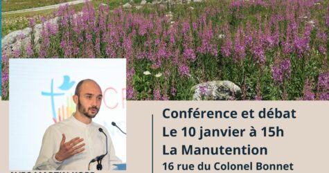 Conférence sur l’écologie chrétienne