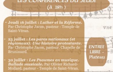 Les conférences du jeudi